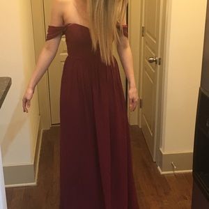 Revelry Kennedy Chiffon Convertible 2 Marsala